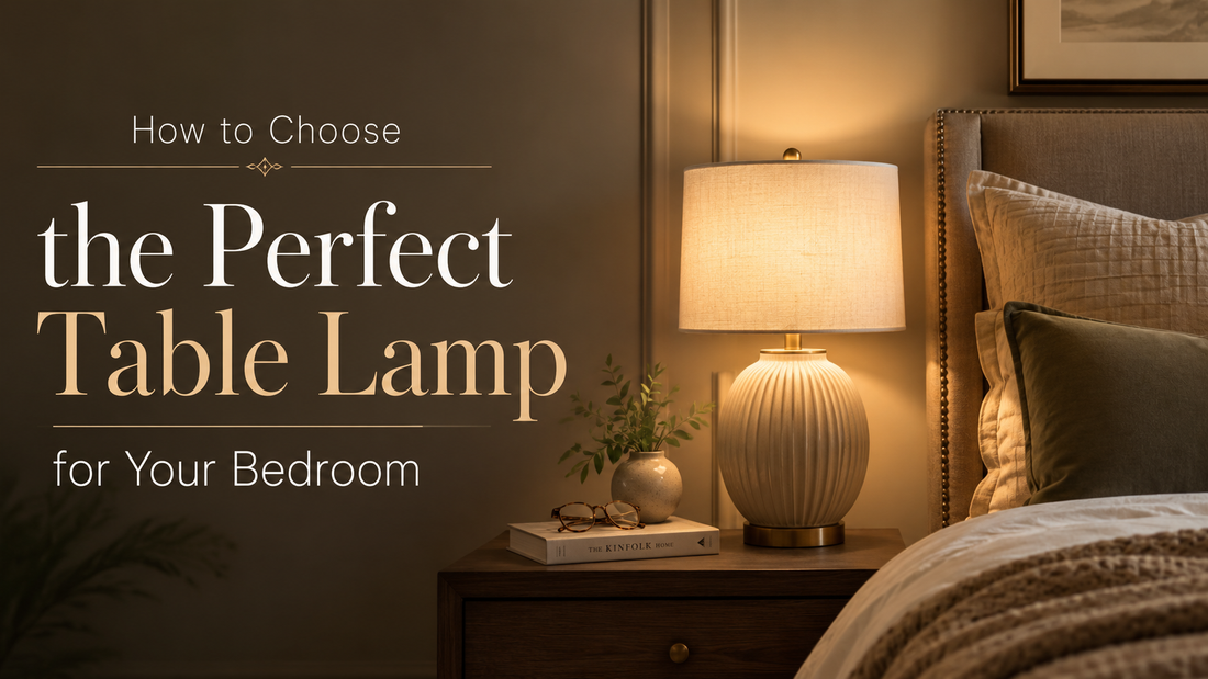 How to Choose the Perfect Table Lamp for Your Bedroom