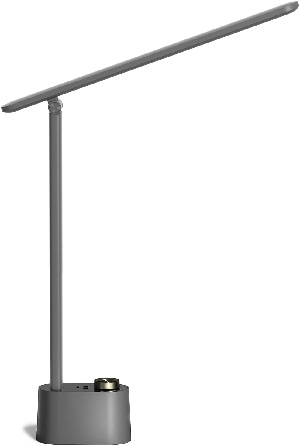 Dimmable LED Desk Lamp with USB Charging Ports Foldable Design