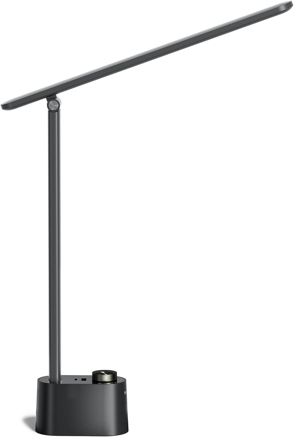 Dimmable LED Desk Lamp with USB Charging Ports Foldable Design