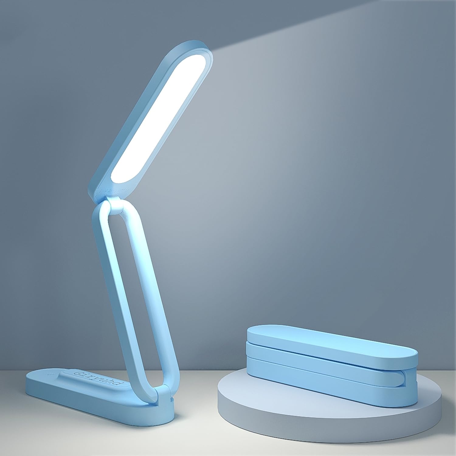 Rechargeable LED Desk Lamp Foldable Portable 3 Brightness Levels