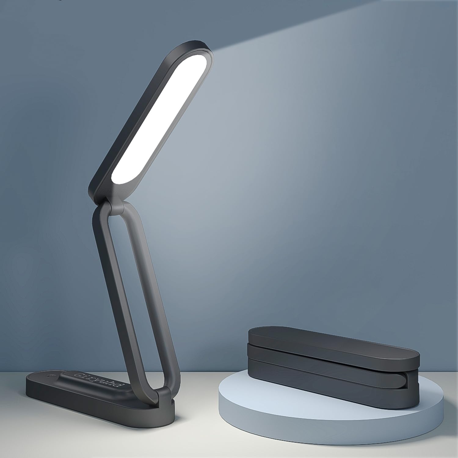 Rechargeable LED Desk Lamp Foldable Portable 3 Brightness Levels