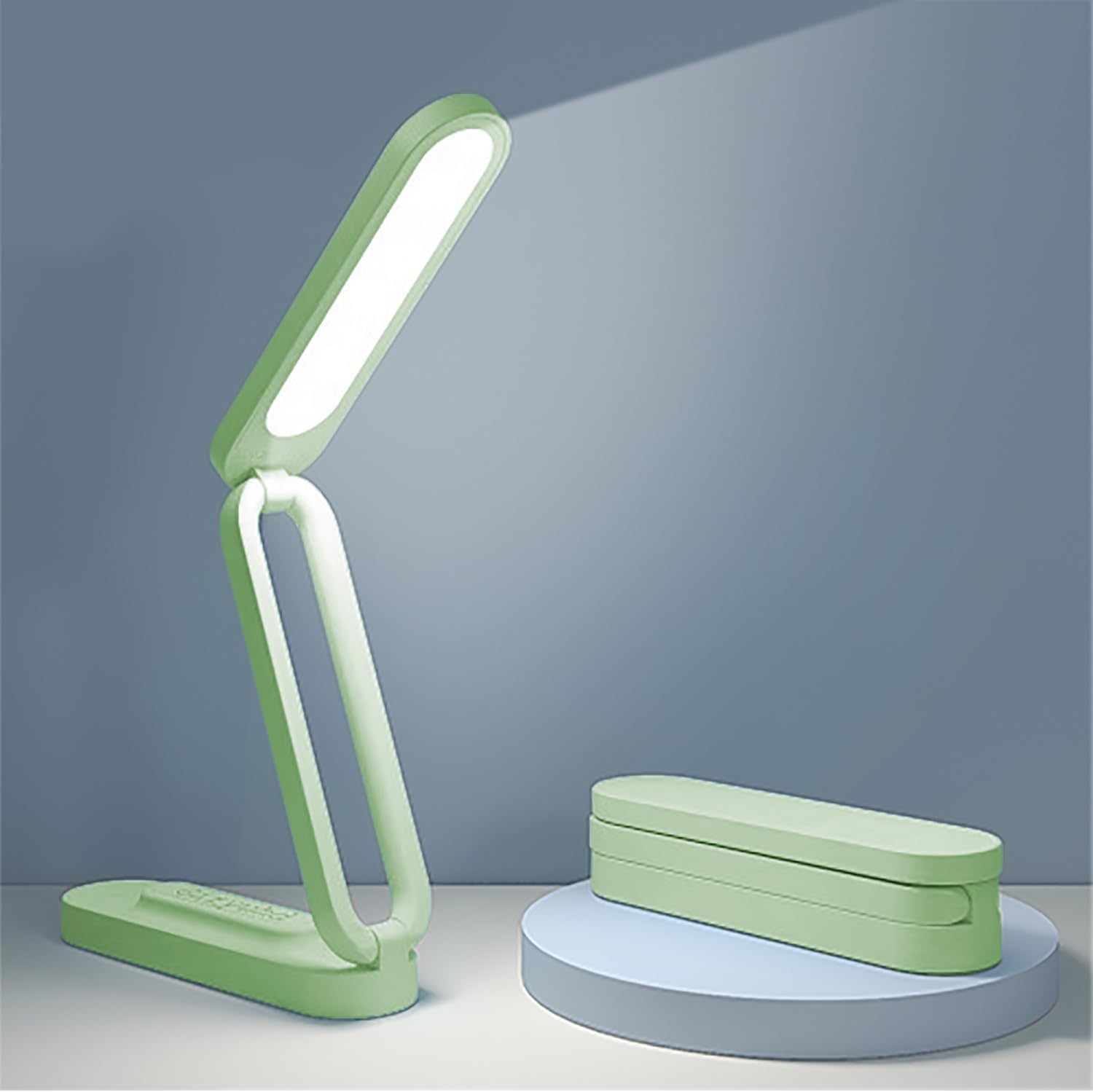 Rechargeable LED Desk Lamp Foldable Portable 3 Brightness Levels