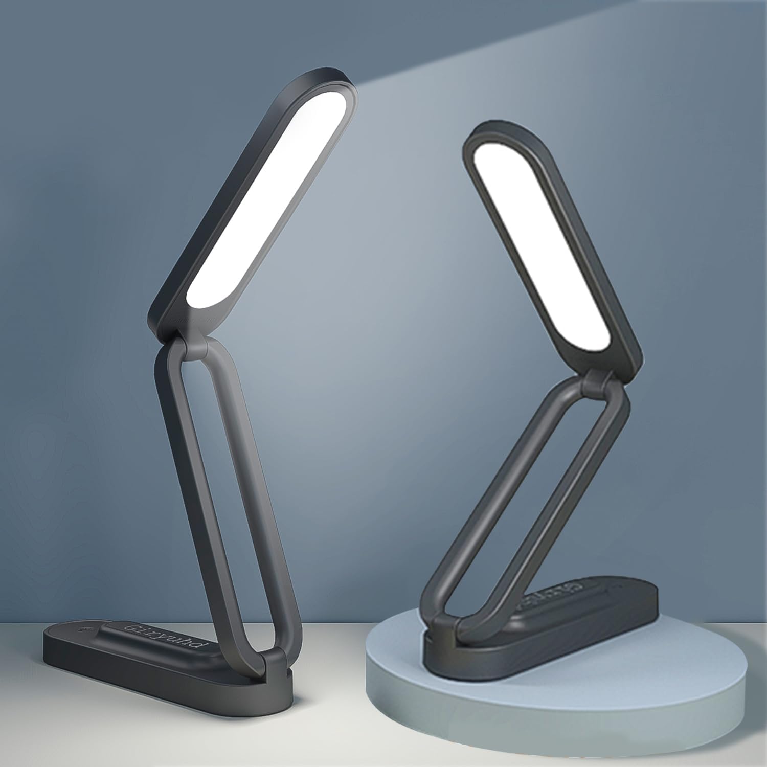Rechargeable LED Desk Lamp Foldable Portable 3 Brightness Levels