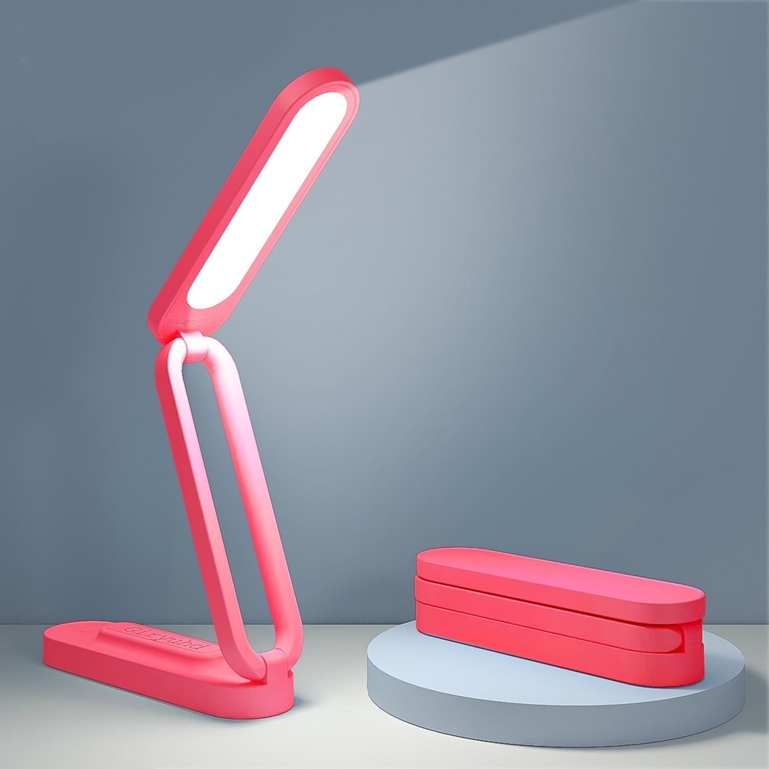 Rechargeable LED Desk Lamp Foldable Portable 3 Brightness Levels
