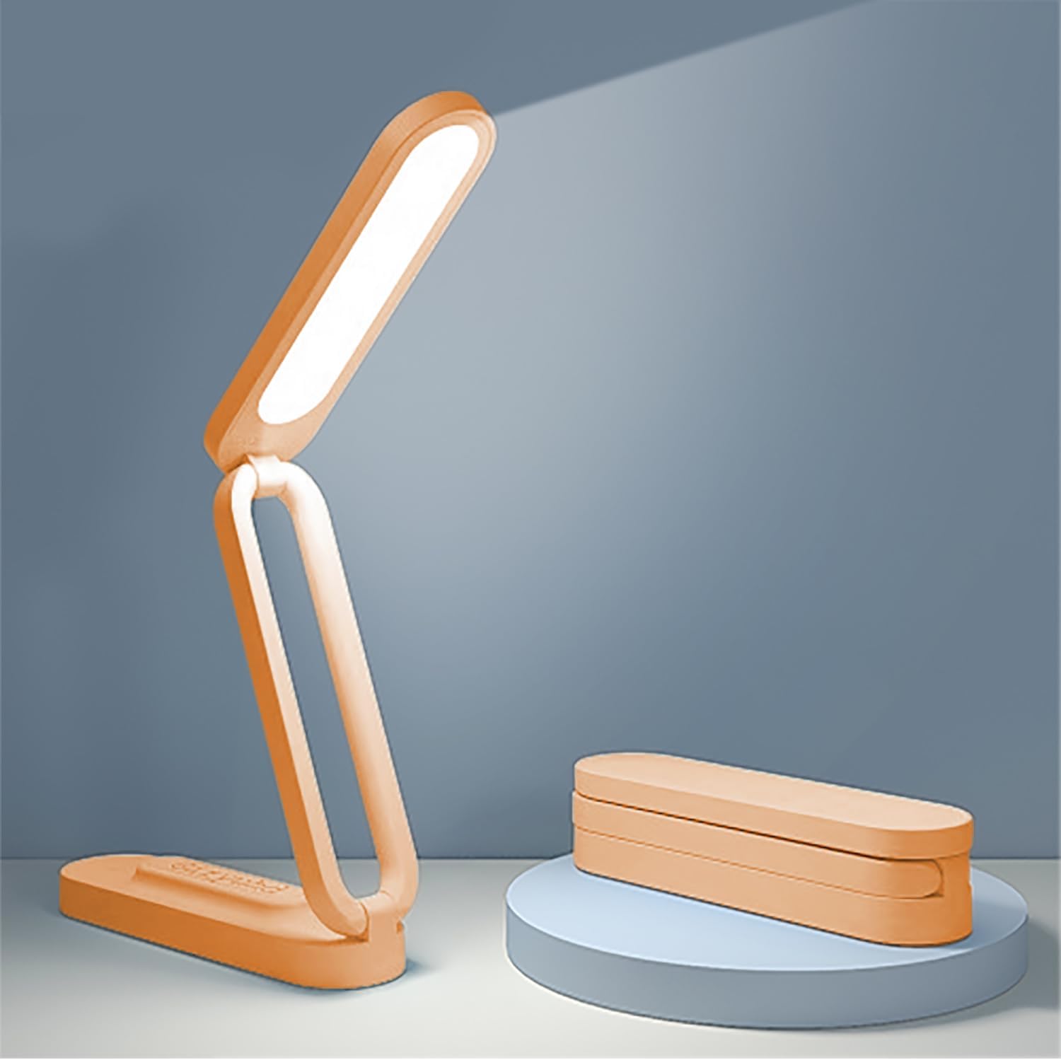 Rechargeable LED Desk Lamp Foldable Portable 3 Brightness Levels